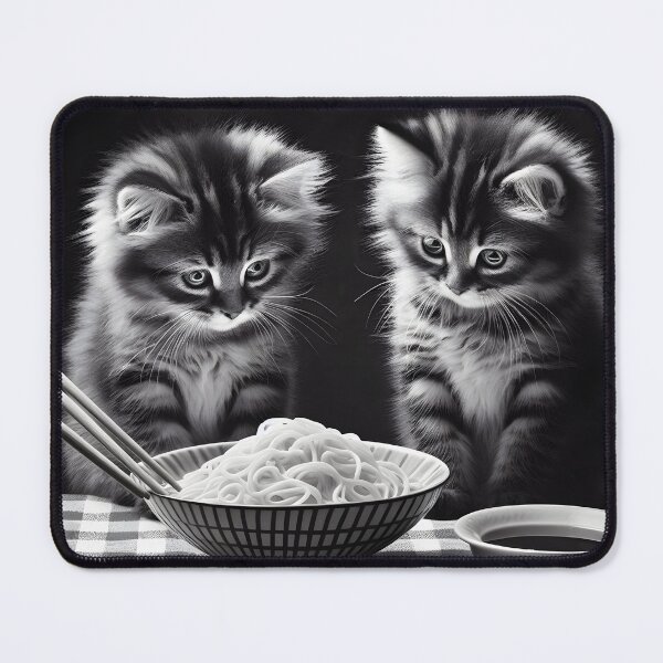 Item preview, Cat eating ramen.#5 designed and sold by ponggun.