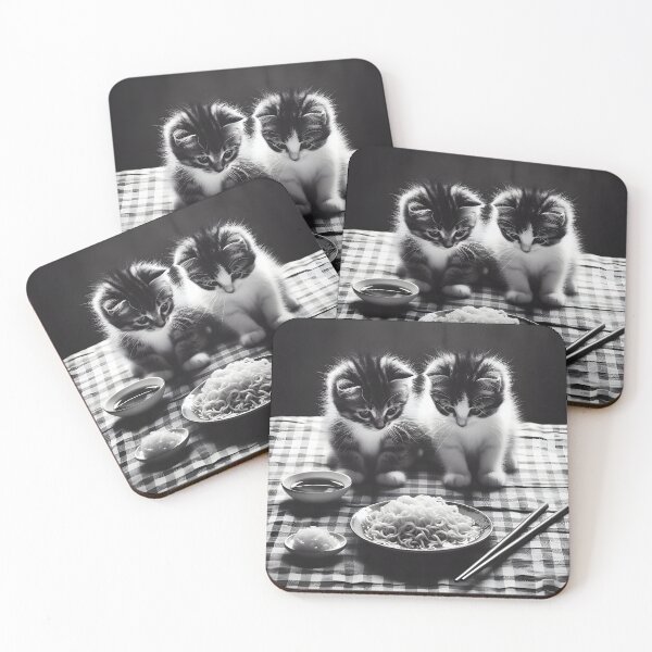 Item preview, Cat eating ramen.#6 designed and sold by ponggun.