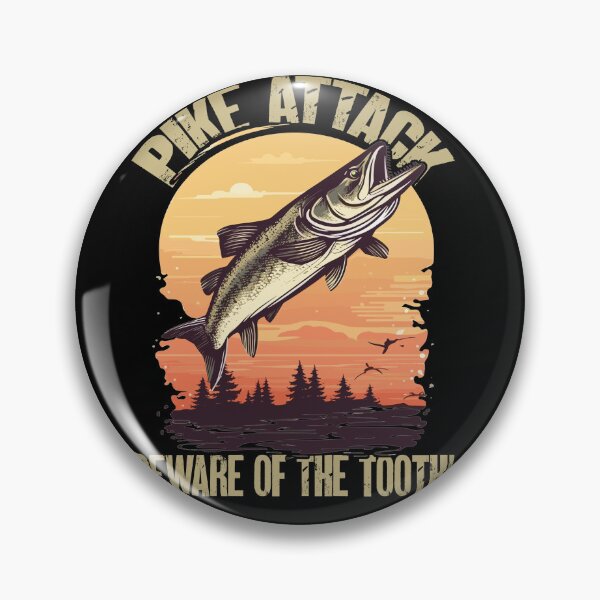 Item preview, Pike Attack Vintage - Natur designed and sold by sbachstroem.