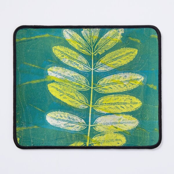 Item preview, Plane Tree Leaf Monoprint  designed and sold by vallisrowe.