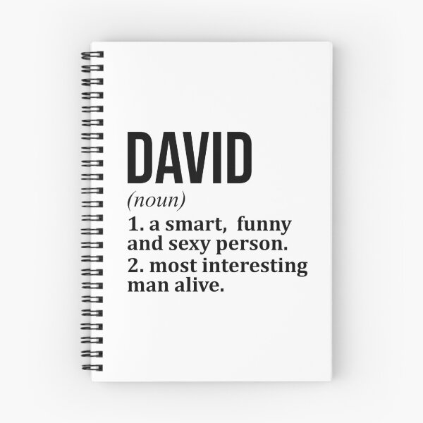 Artikelvorschau, David-Namensdefinition entworfen und verkauft von XCIV.