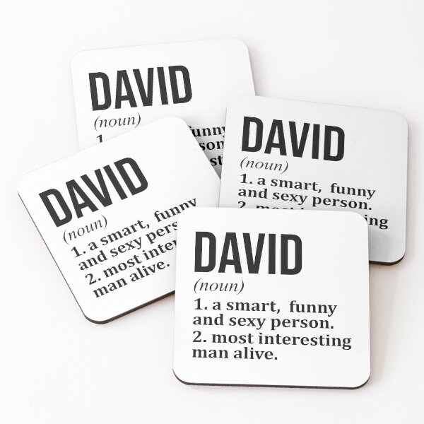Item preview, David Name Definition designed and sold by XCIV.