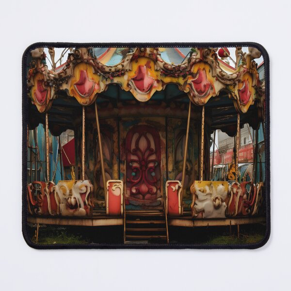 Item preview, Abandoned Carnival Rides designed and sold by Ai Enchanted Art | Cottagecore • Whimsigoth • Aesthetic Designs.