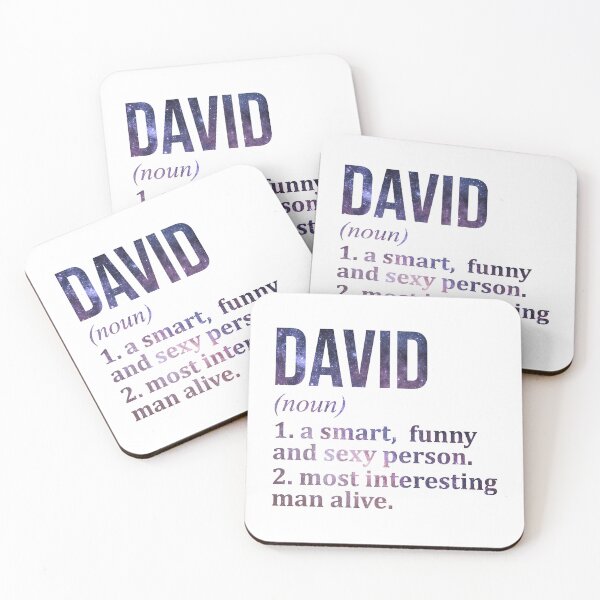 Item preview, David Name Definition designed and sold by XCIV.