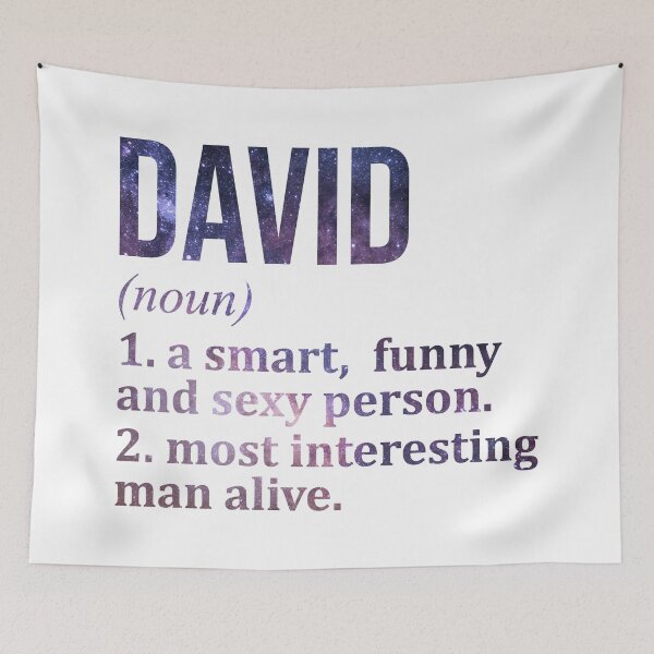 Item preview, David Name Definition designed and sold by XCIV.