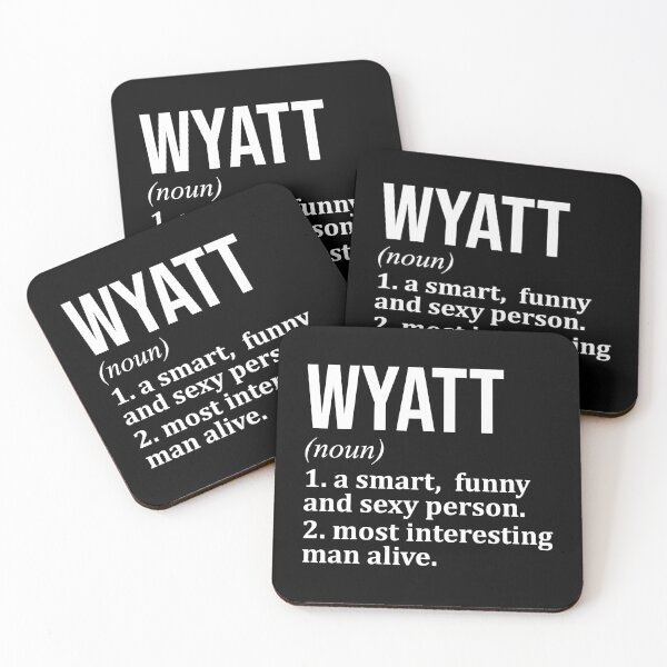 Item preview, Wyatt Name Definition designed and sold by XCIV.