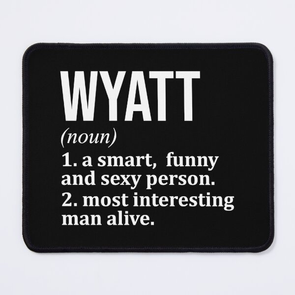 Item preview, Wyatt Name Definition designed and sold by XCIV.