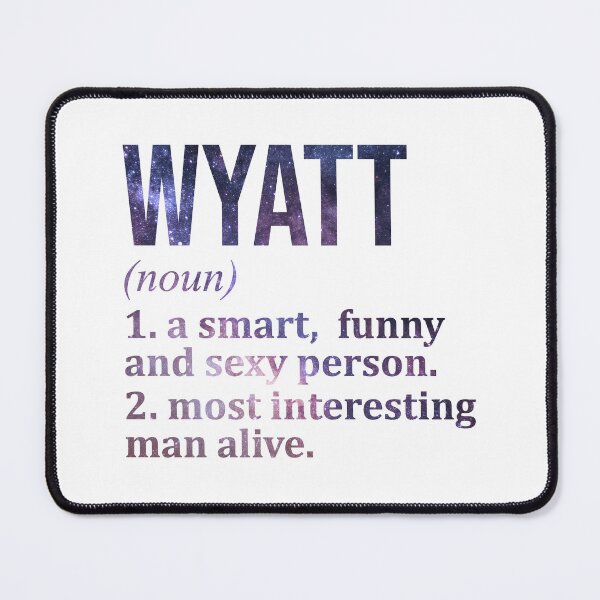 Item preview, Wyatt Name Definition designed and sold by XCIV.