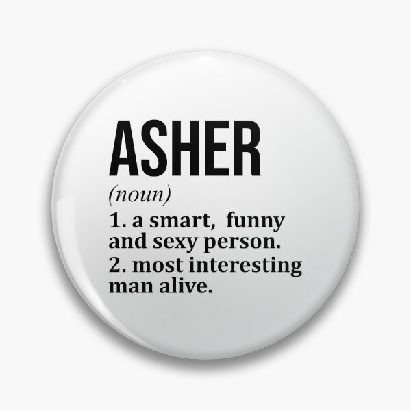 Item preview, Asher Name Definition designed and sold by XCIV.