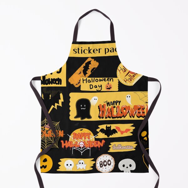 Item preview, happy halloween sticker, stick me anywere designed and sold by zzzozzo.