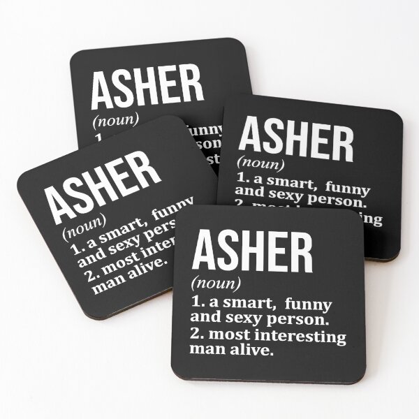 Item preview, Asher Name Definition designed and sold by XCIV.