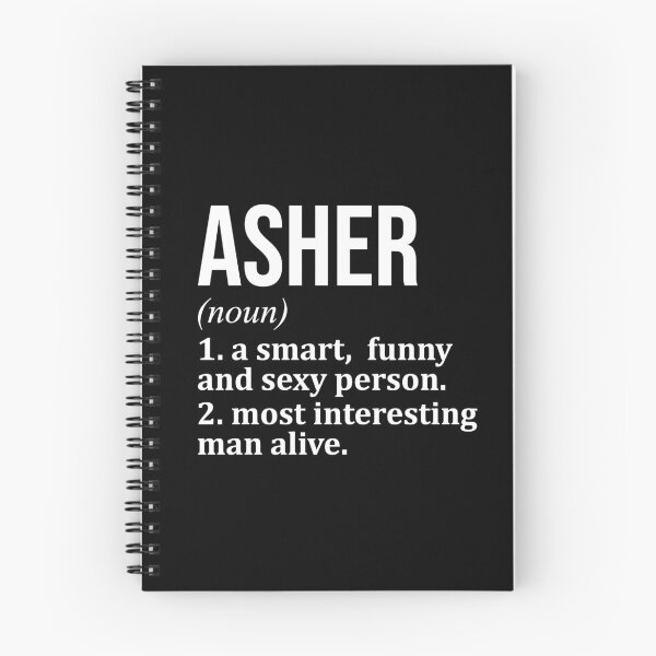 Item preview, Asher Name Definition designed and sold by XCIV.