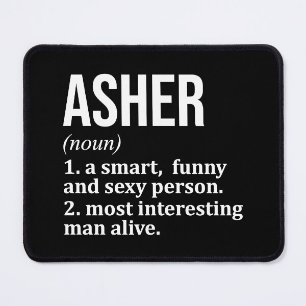 Item preview, Asher Name Definition designed and sold by XCIV.