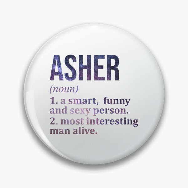 Item preview, Asher Name Definition designed and sold by XCIV.
