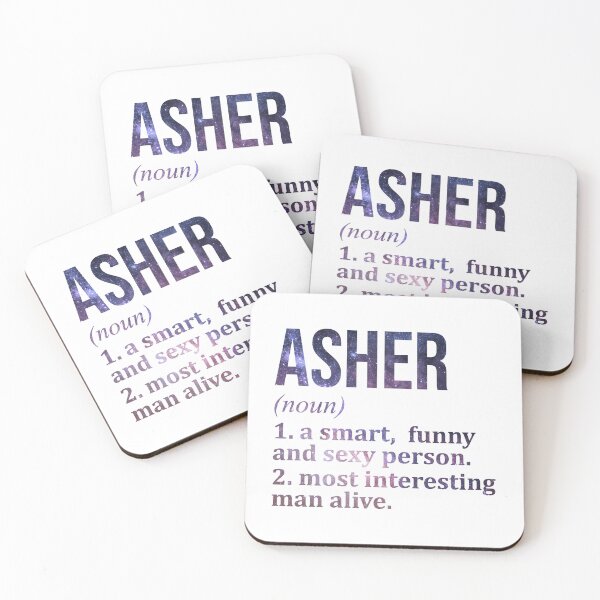 Item preview, Asher Name Definition designed and sold by XCIV.