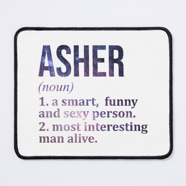 Item preview, Asher Name Definition designed and sold by XCIV.