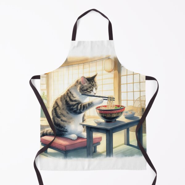 Item preview, Cat eating ramen.#10 designed and sold by ponggun.