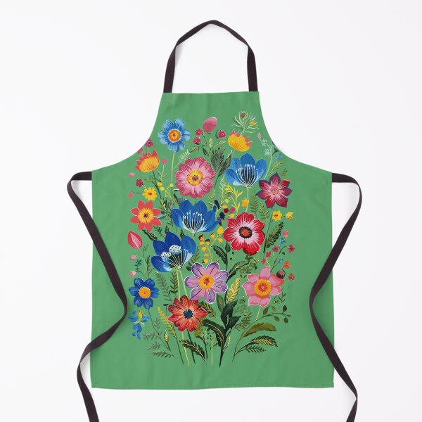 Item preview, Polish Flowers Floral Folk Art designed and sold by ImprintMage.