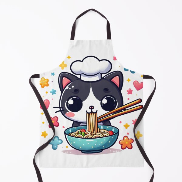 Item preview, Cat Eating Ramen.#3.1 designed and sold by ponggun.