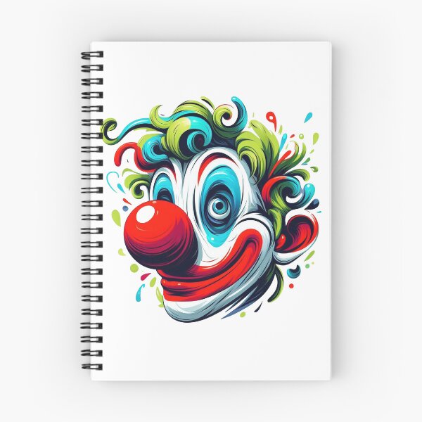 Item preview, Illustration clown head for a children's holiday designed and sold by architecturephd.