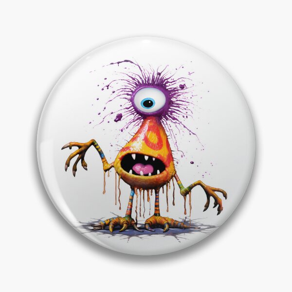 Item preview, Funny little colorful monster. designed and sold by popa-che.