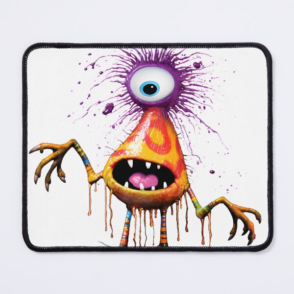 Item preview, Funny little colorful monster. designed and sold by popa-che.