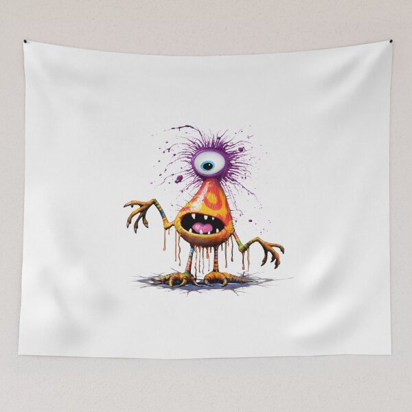 Item preview, Funny little colorful monster. designed and sold by popa-che.