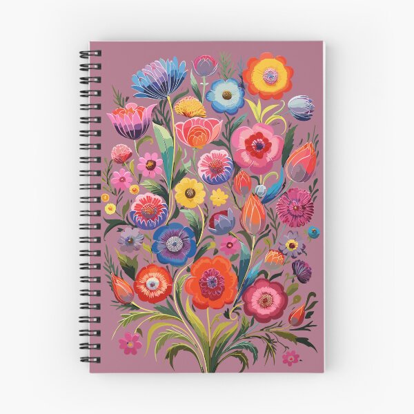 Item preview, Polish Flowers Floral Folk Art designed and sold by ImprintMage.