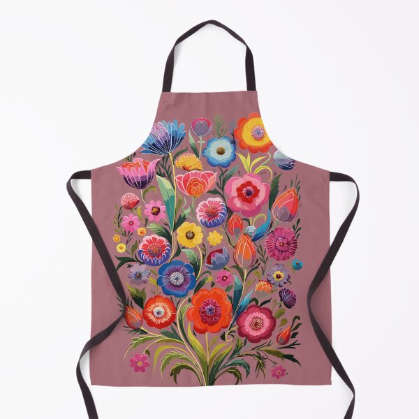 Item preview, Polish Flowers Floral Folk Art designed and sold by ImprintMage.