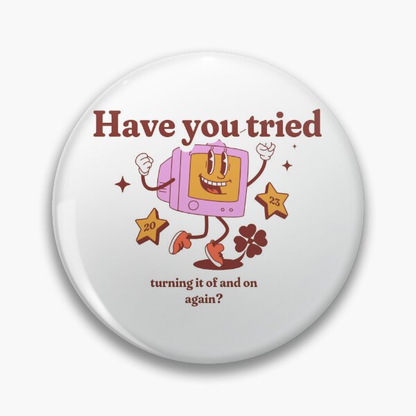 Item preview, have you tried turning it off and on again designed and sold by PopPizzazz.
