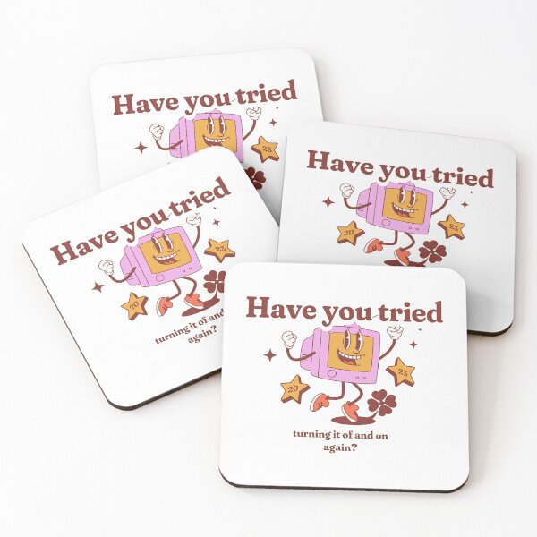 Item preview, ¿Has intentado apagarlo y volver a encenderlo? designed and sold by PopPizzazz.