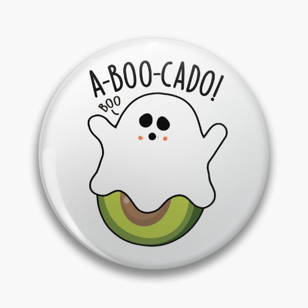 Item preview, A-boo-cado Funny Avocado Puns designed and sold by punnybone.