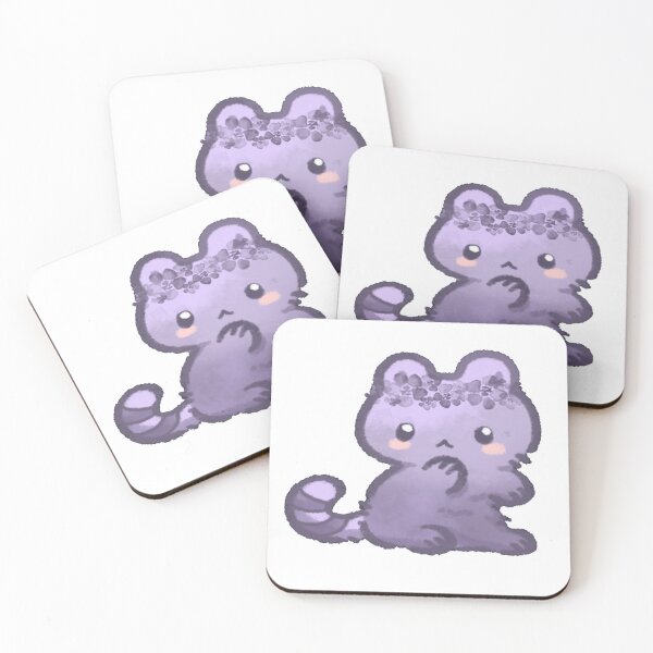 Item preview, purple cat designed and sold by kanya mekprayoon.