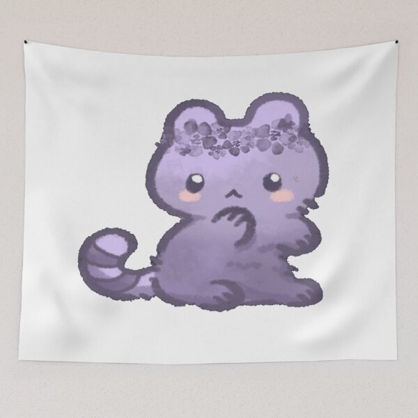 Item preview, purple cat designed and sold by kanya mekprayoon.