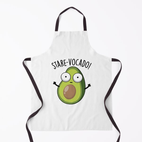 Item preview, Stare-vocado Funny Avocado Puns designed and sold by punnybone.