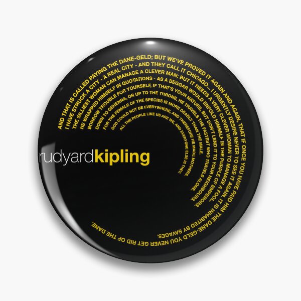 Item preview, Rudyard Kipling famous quotes poster [gold] designed and sold by CMYKStudio.