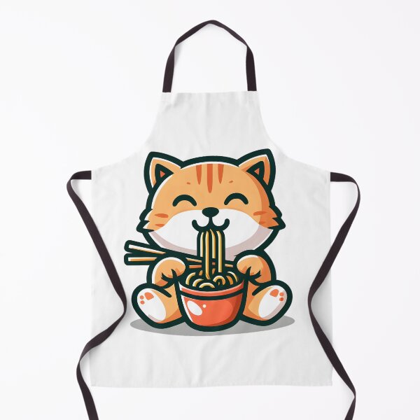 Item preview, Cat eating ramen.#11 designed and sold by ponggun.