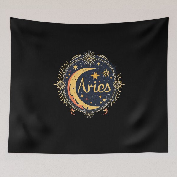 Item preview, Aries Celestial T Shirt designed and sold by MyStarSign.