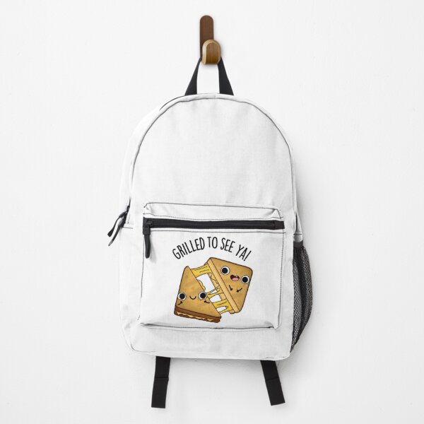 Item preview, Grilled To See Ya Funny Food Puns designed and sold by punnybone.