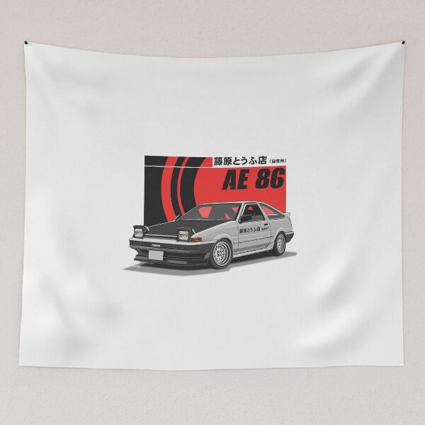 Item preview, Toyota AE86 designed and sold by stickerhappy30.
