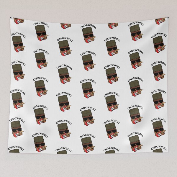 Item preview, choc And Roll Funny Food Puns  designed and sold by punnybone.