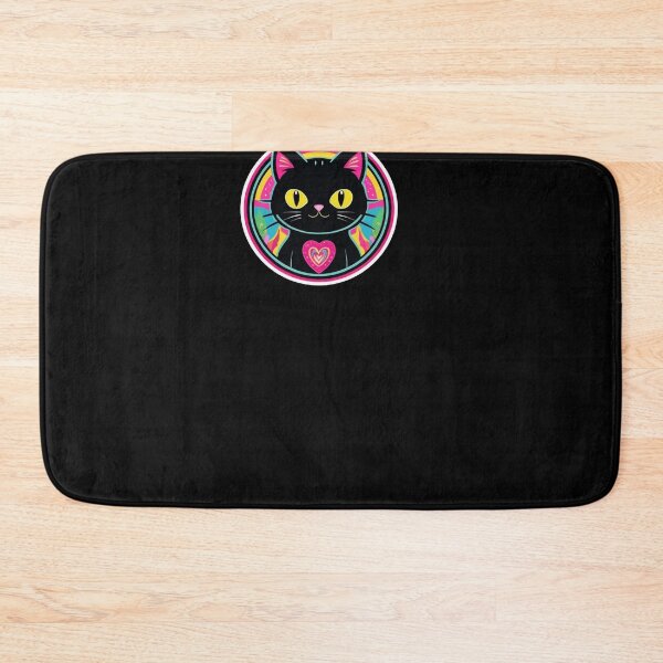Item preview, Kawaii Graffiti Abstract Neon Cat designed and sold by Desfix.