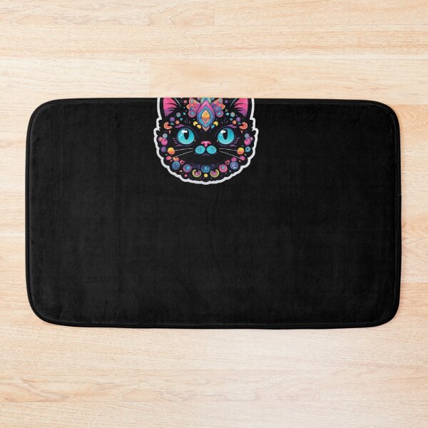 Item preview, Kawaii Graffiti Abstract Neon Cat designed and sold by Desfix.
