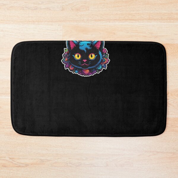 Item preview, Kawaii Graffiti Abstract Neon Cat designed and sold by Desfix.