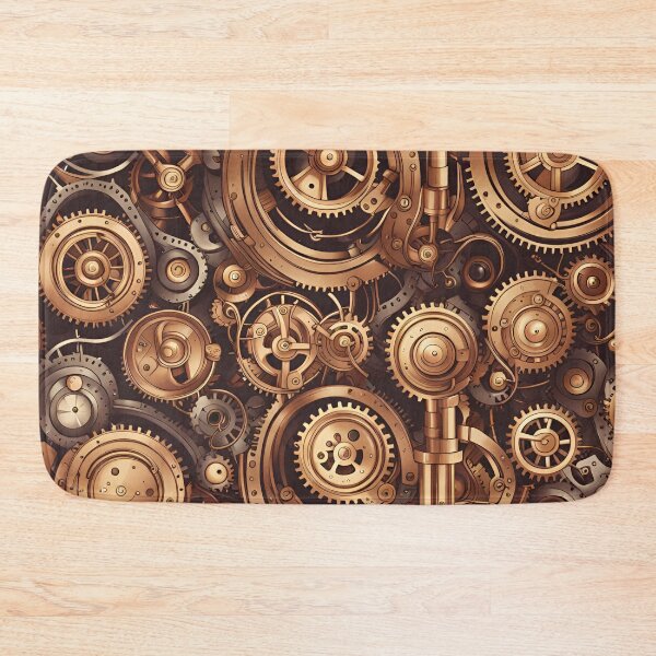Item preview, Steampunk Industrial Pattern designed and sold by ARichArts.