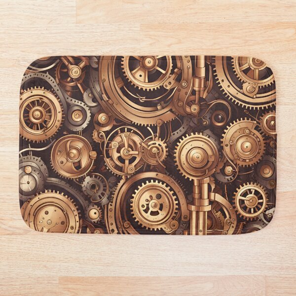 Item preview, Steampunk Industrial Pattern designed and sold by ARichArts.