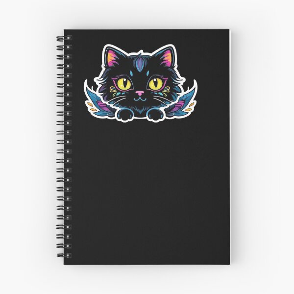 Item preview, Kawaii Graffiti Abstract Neon Cat designed and sold by Desfix.