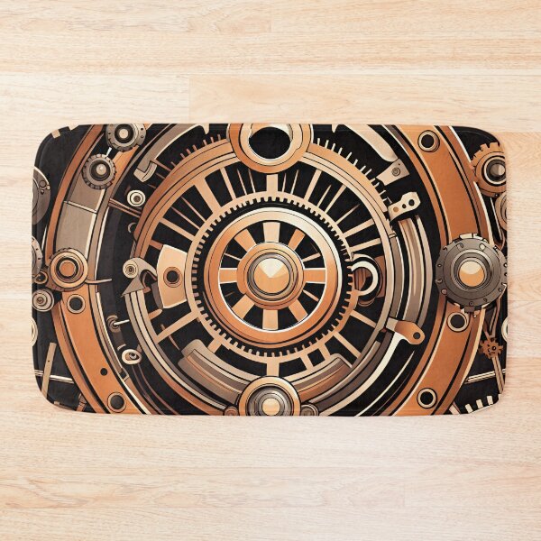 Item preview, Steampunk Industrial Pattern designed and sold by ARichArts.