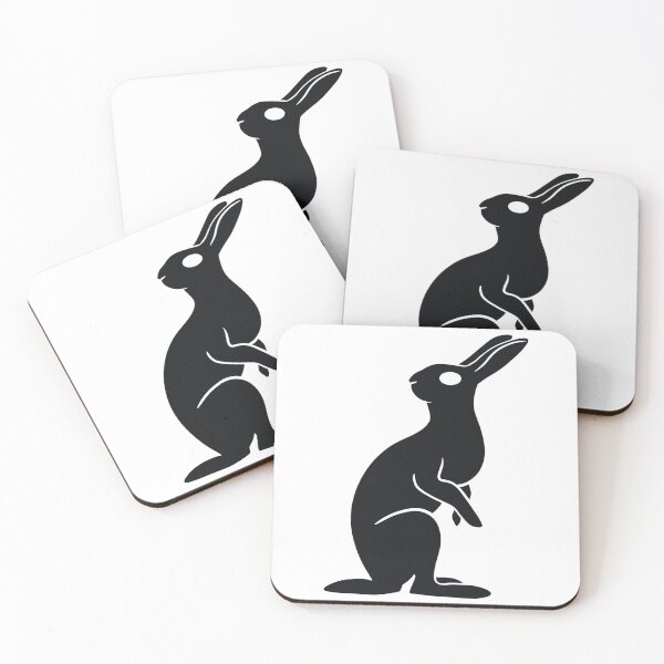 Item preview, Alert Standing Up Hare designed and sold by MantisOddities.