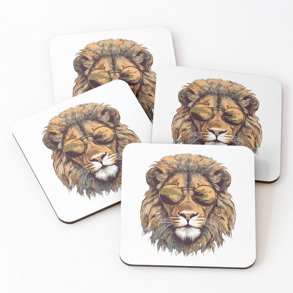 Item preview, Lion Wearing Shades designed and sold by KD Merch.